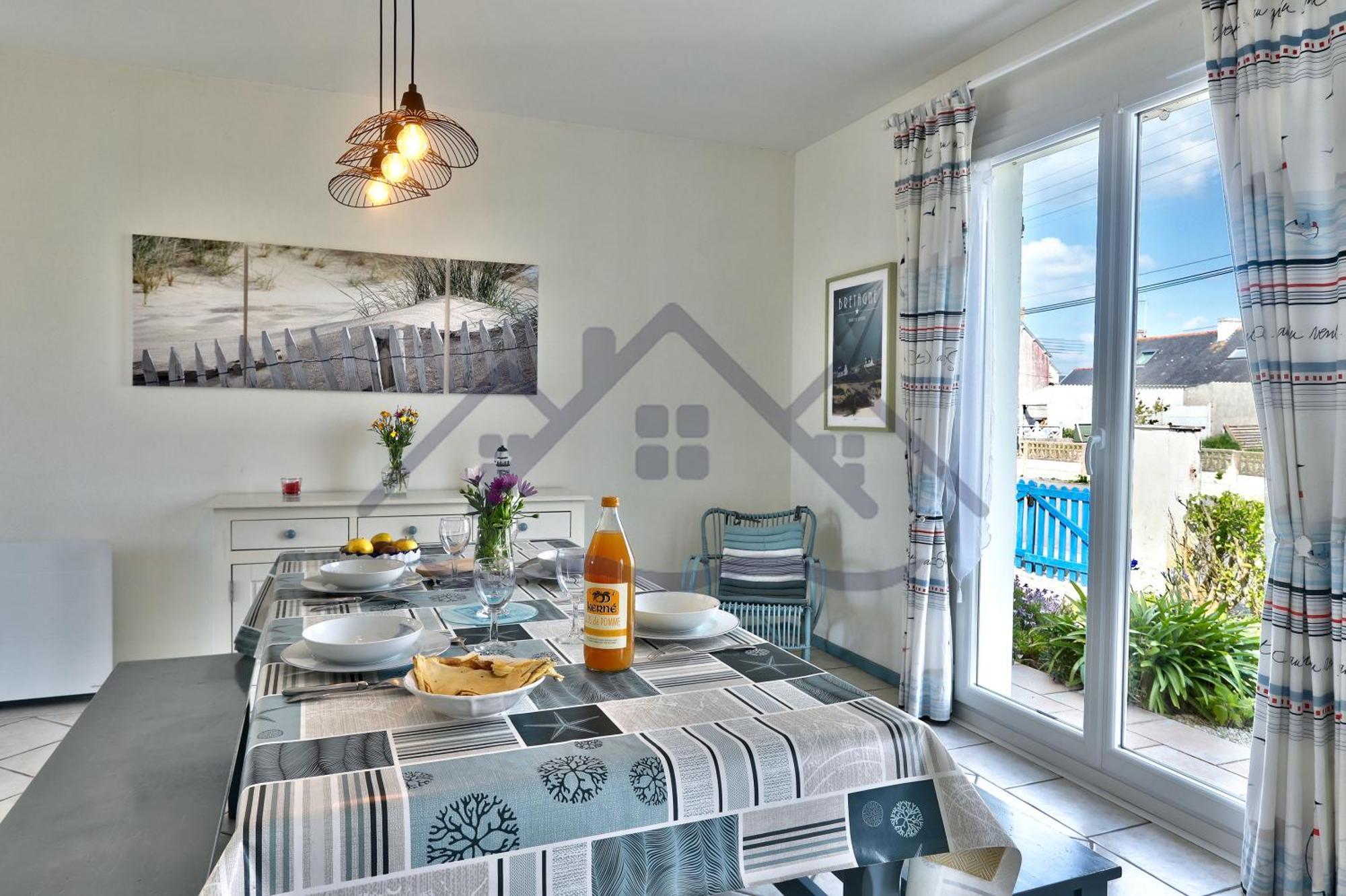 Localise - M3B - Souvenir Du Guil - Maison De Plain-Pied Avec Jardin Clos Au Guilvinec - Tout A Pied, Plages, Port, Centre, Commerces, Marche - Wif Inclus - Linge De Lit Inclus - Animaux Bienvenus Zewnętrze zdjęcie