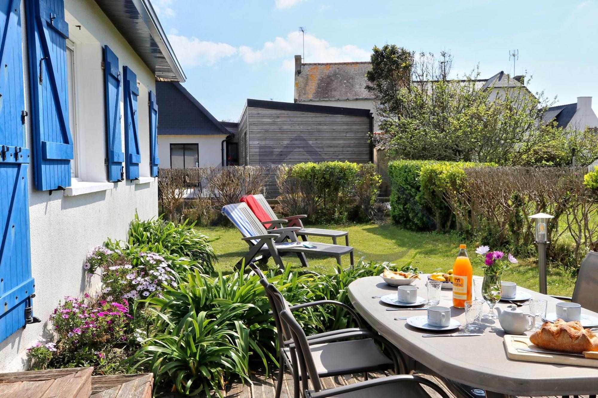 Localise - M3B - Souvenir Du Guil - Maison De Plain-Pied Avec Jardin Clos Au Guilvinec - Tout A Pied, Plages, Port, Centre, Commerces, Marche - Wif Inclus - Linge De Lit Inclus - Animaux Bienvenus Zewnętrze zdjęcie